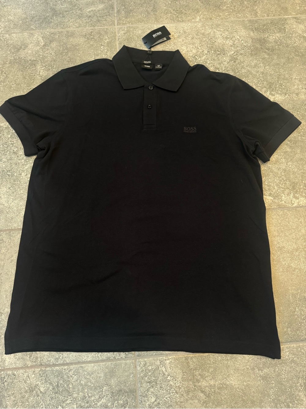 Hugo boss black Polo Shirt Pima cotton mens XXL NEW with tag